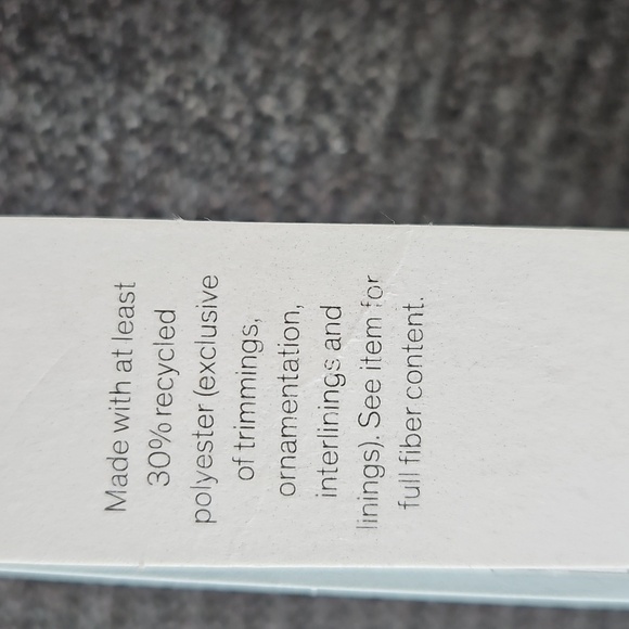 Prologue Gray Knit Ballon Sleeve Crewneck Sweater Dress Size Medium NWT - Picture 7 of 8